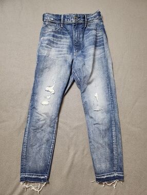 G-star raw jeans Kafey Ultra high skinny ankle jeans Restored crop women's 26